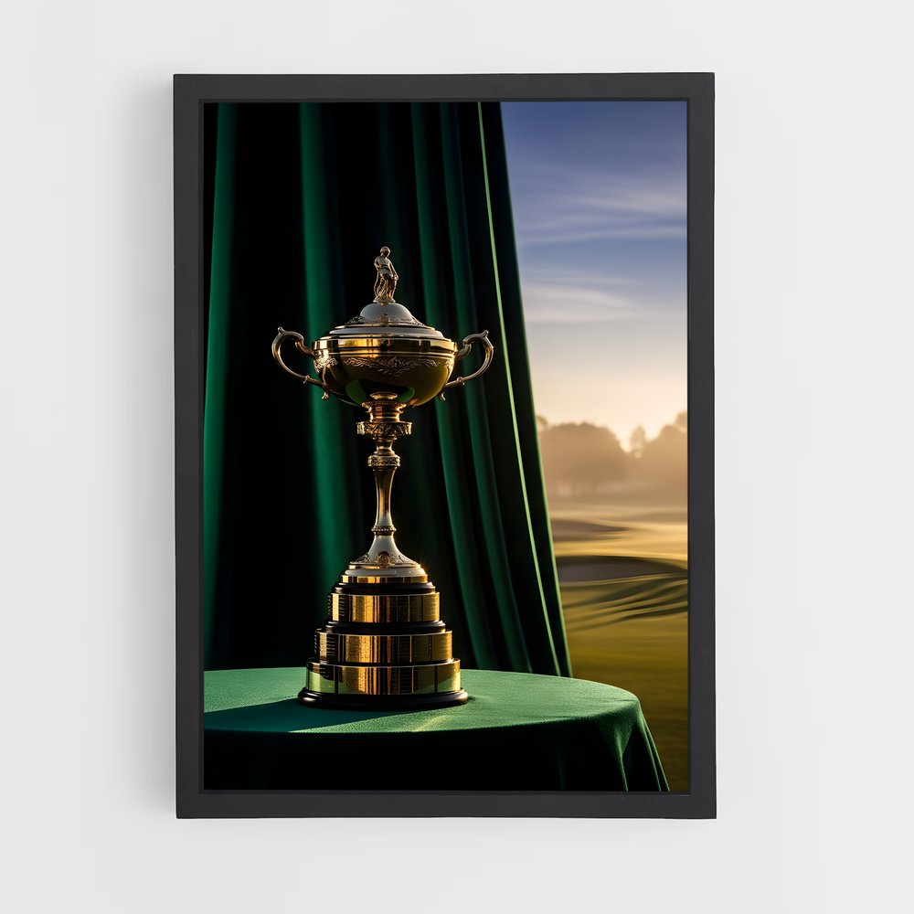 Poster La Trophée Ryder – affiche Golf (vue 2)